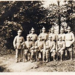 CPA -Photo -Groupe  Soldats Allemand - N&deg;4106