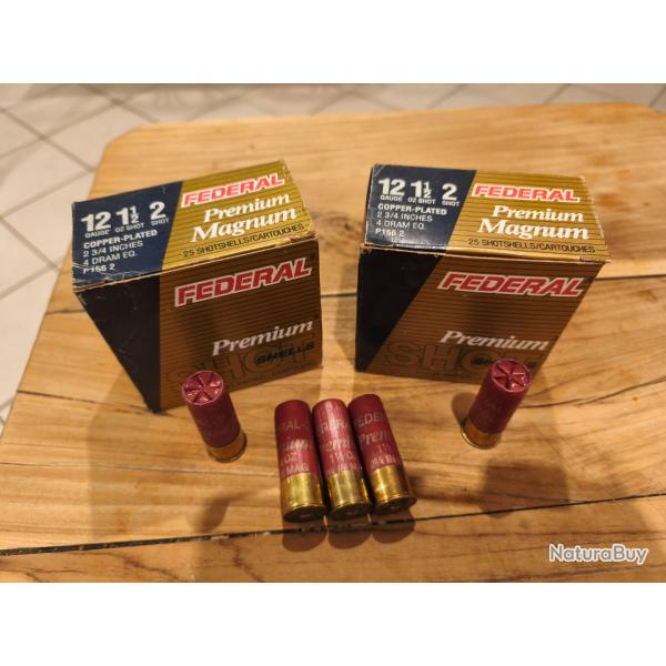 Federal  prenium magnum 2 x 25  num�ro 2