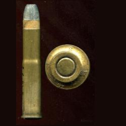 11 mm Mauser Mle 71-83 - balle plomb m&eacute;plate - marquage en relief = D 6 81  *