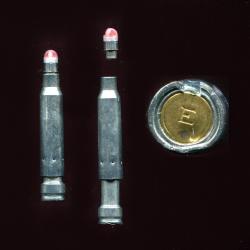 .223 Remington - tir r&eacute;duit syst&egrave;me UTM &agrave; piston captif - balle marqueuse  - tir&eacute;e et neutralis&eacute;e