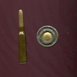 6.5x 52 Carcano Italie - int&eacute;ressant &eacute;tui acier - marquage : BDP 942