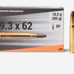 Balle 9,3x62 18,5G/285GRS X20 J'ai 2 bo&icirc;tes