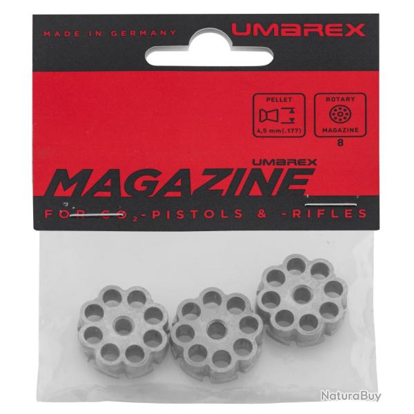 Lot 3 barillets 8 coups - Sachet de 3 barillets 8 coups