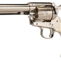 Revolver CO2 Colt Simple Action Army 45 nickel&eacute; BB's cal. 4,5 mm
