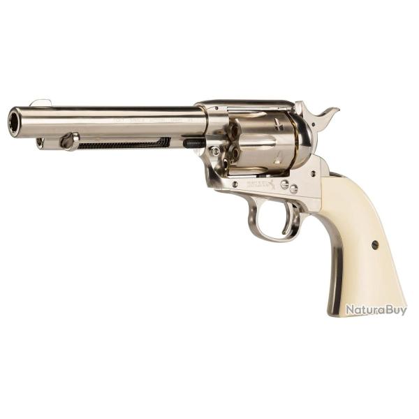 Revolver CO2 Colt Simple Action Army 45 nickel� BB's cal. 4,5 mm