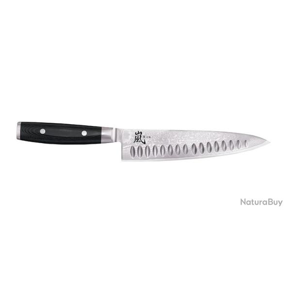 Couteaux de chef RAN - Chef alv�ol� - Damas Yaxell