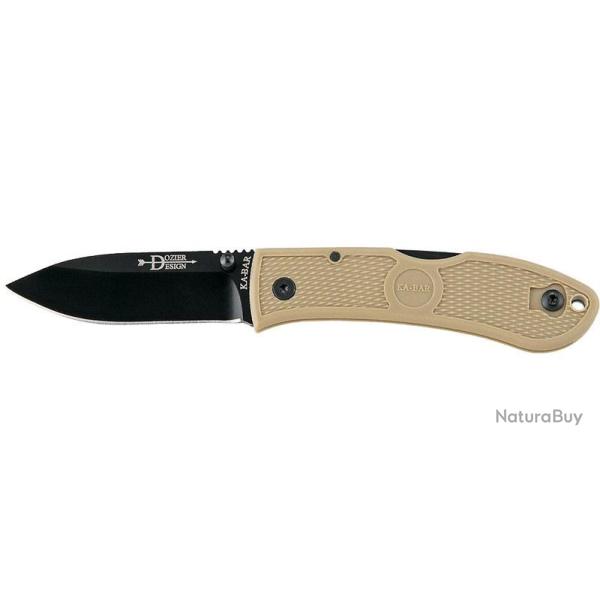 Couteaux pliants Dozier Folding Hunter Coyote Brown Kabar