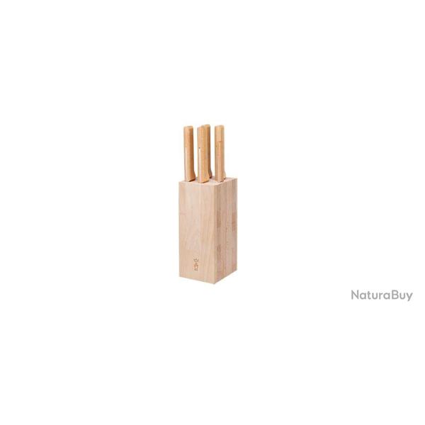 Set Bloc Pain avec 5 couteaux - Collection Parall�le Opinel
