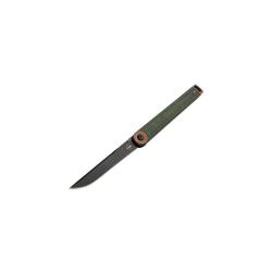 Couteaux pliants Kaizen Green Canvas Micarta Boker Plus