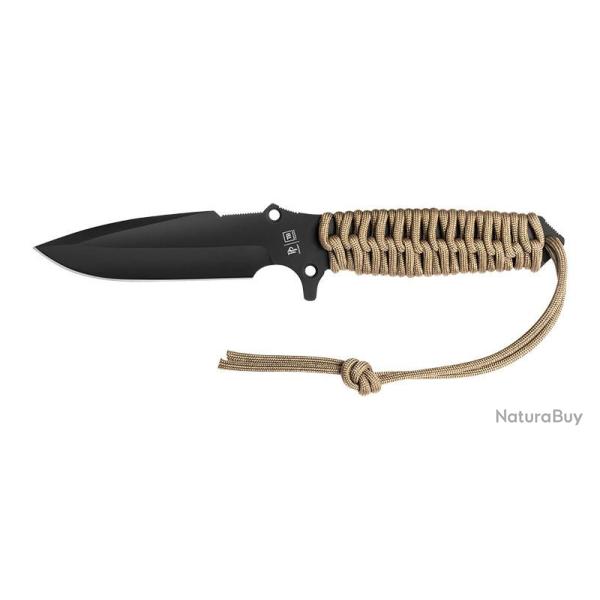 Couteaux fixes Maraudeur Paracord 550 Lisse - Coyote TBOUTDOOR