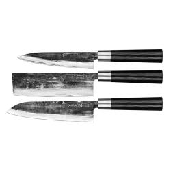 Set SUPER 5 Coffret 3 couteaux Samura