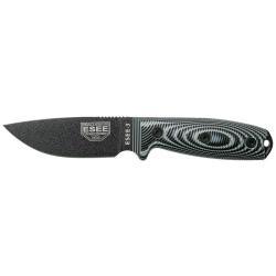 Couteaux fixes ESEE-3 - Gris/Noir ESEE
