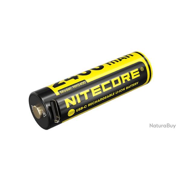 Piles, Accus Pile AA Rechargeable NH2400SB Nitecore