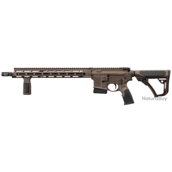 DANIEL DEFENSE DDM4 V7 canon 16' Cal. 5.56 - DDM4V7 marron 16" cal. 5.56