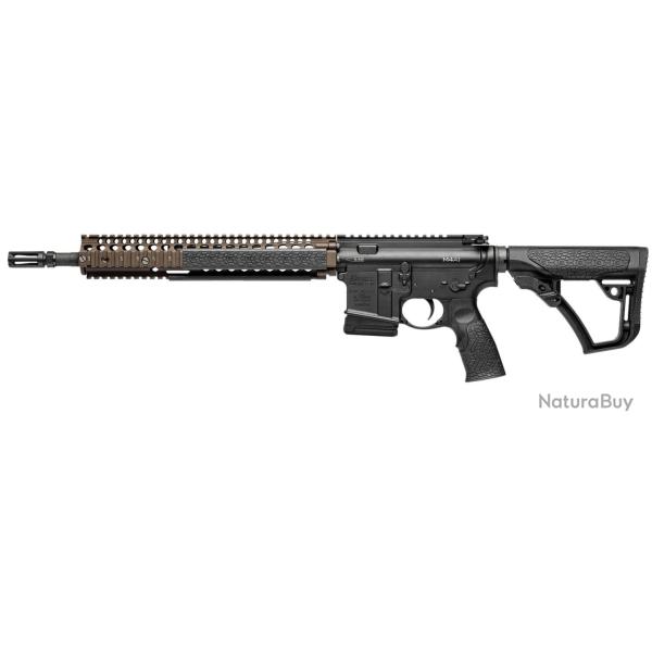 Carabine semi automatique Daniel Defense DD-M4A1 14,5' .223 Rem full black - Noir
