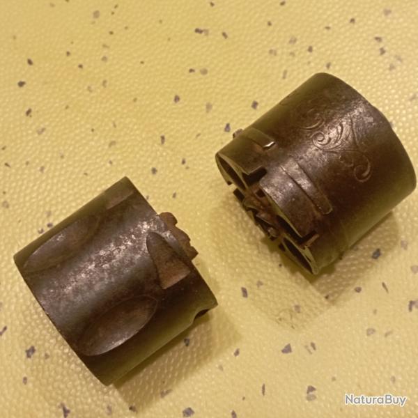 Lot de deux barillets un 7mm � broche et un 320