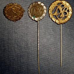 INSIGNES SPORTIFS ALLEMANDS &laquo; DSB &raquo;.