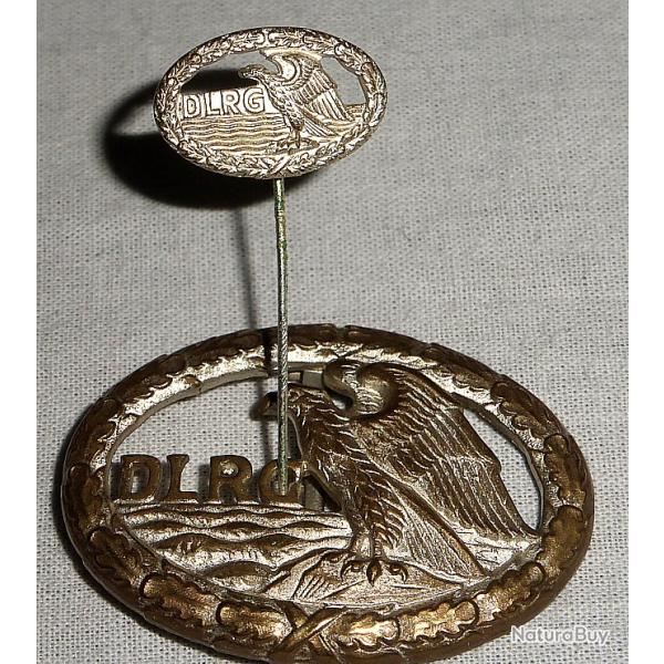 Insignes brevets de secourisme en mer WW2