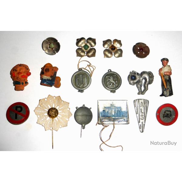 INSIGNES de SECONDE GUERRE.