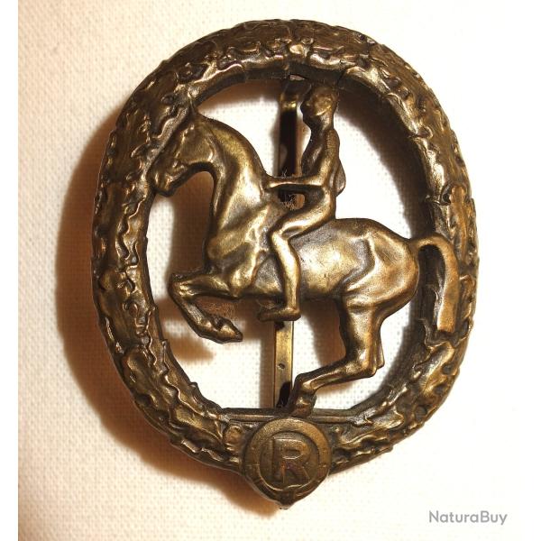 INSIGNE SPORTIF de la CAVALERIE WW2