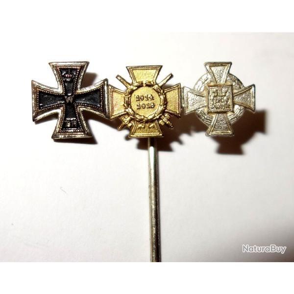 INSIGNE de DECORATIONS ALLEMANDES WW1