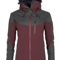 Veste pour femmes Finnveden Hybrid Extreme (Couleur: Earth Plum/Anthra, Taille: L)