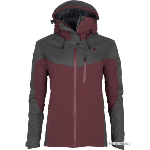 Veste pour femmes Finnveden Hybrid Extreme (Couleur: Earth Plum/Anthra, Taille: L)