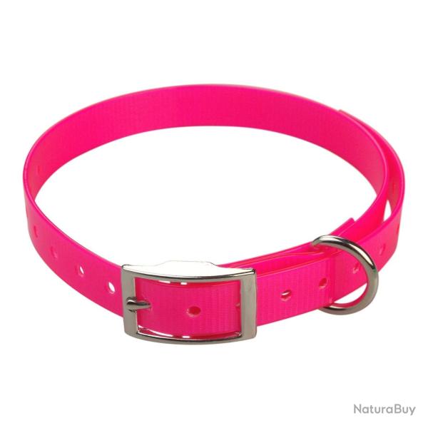 Sangle compatible GARMIN MINI T5 MINI TT15 - jokidog Rose 60 cm