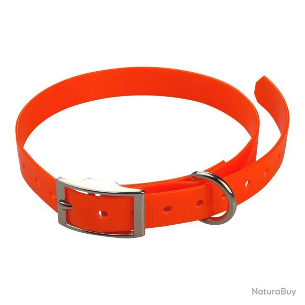 Sangle compatible GARMIN MINI T5 MINI TT15 - jokidog orange fluo 68 cm