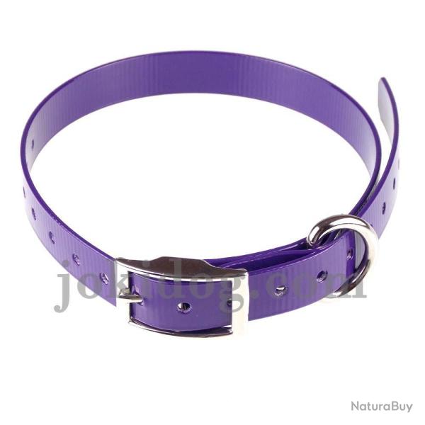 Sangle compatible GARMIN MINI T5 MINI TT15 - jokidog Violet 68 cm
