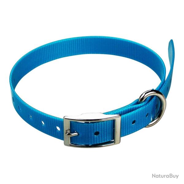 Sangle compatible GARMIN MINI T5 MINI TT15 - jokidog 60 cm bleu clair