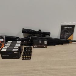 Bergara B14 Sporter 308W + Optique 1-6x24 + Munitions et Accessoires