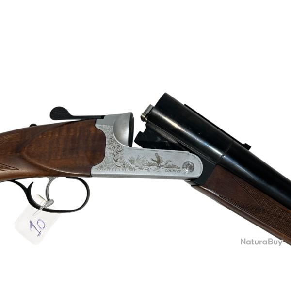 Fusil juxtapos� COUNTRY cal 12/76 canon 76cm, mise � prix 1�, occasion REF 10