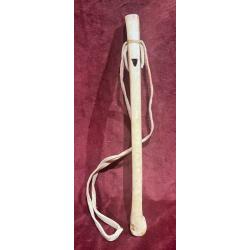 Extraordinaire v&eacute;ritable  sifflet en os pour la danse du soleil indien des plaines