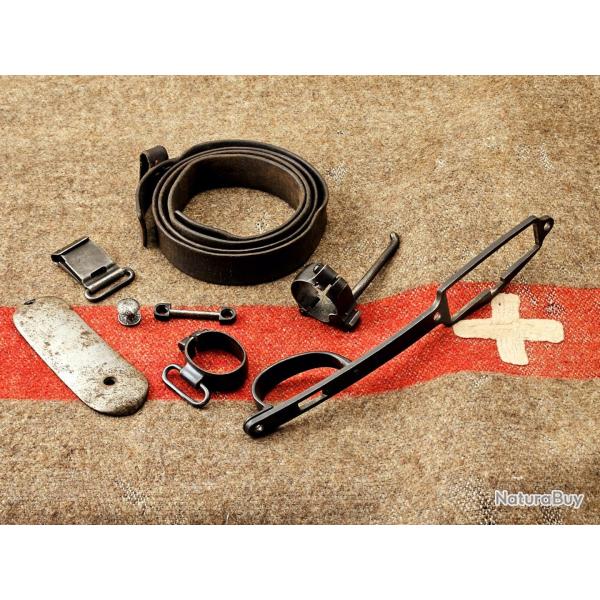 Lot Suisse Schmidt Rubin K11 Pi�ces d�tach�es pour de Crosse