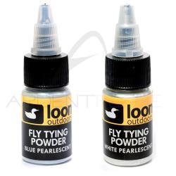 UV LOON fly tying powder Blue pearlescent