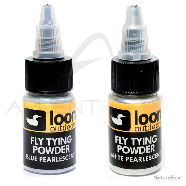 UV LOON fly tying powder Blue pearlescent