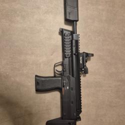 Pistolet air comprim&eacute; mp7