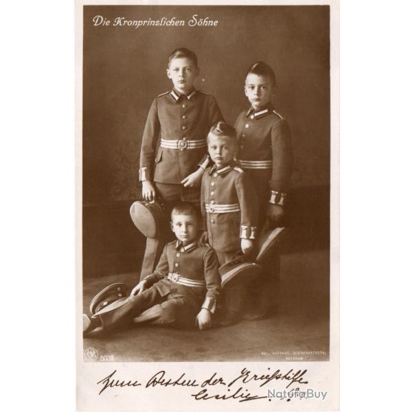 CPA -Photo - Die Kronprinzliche S�hne GERMAN - N�4108