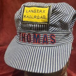 Casquette railroad conducteur de locomotive am&eacute;ricaine western