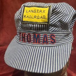 Casquette railroad conducteur de locomotive am&eacute;ricaine western