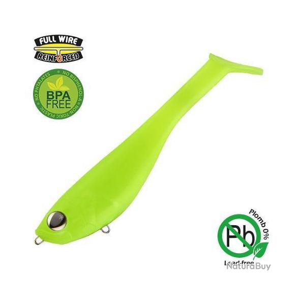 Leurre Souple Sakura Dekai Swimbait 15cm 15cm 56,6g 118 - Yellow Chart