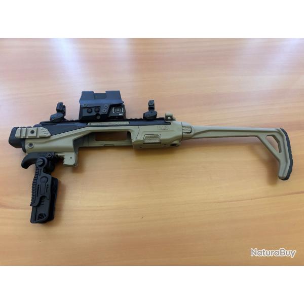 Kit de conversion FAB D�fense pour glock et point rouge ROMEO8T - 1� sans prix de r�serve !!