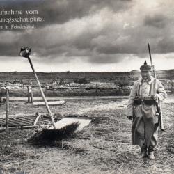 CPA -Photo - Originalaufnahme vom Westlichen Kriegsschauplatz - N&deg;4110