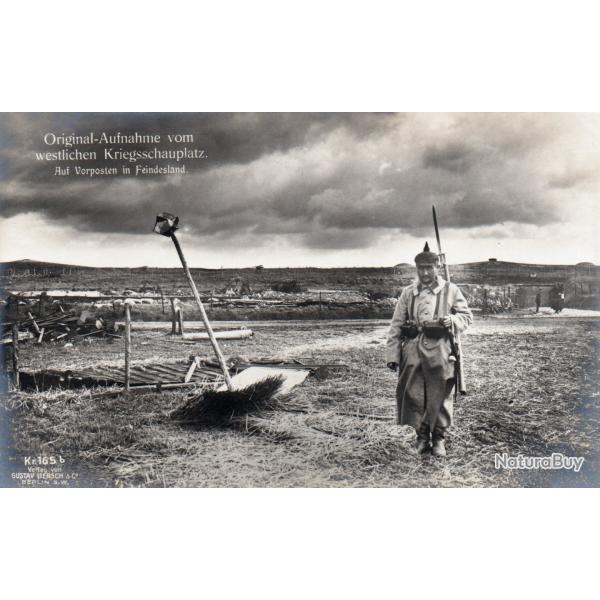 CPA -Photo - Originalaufnahme vom Westlichen Kriegsschauplatz - N�4110