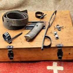 Lot Suisse Schmidt Rubin G96/11 Pi&egrave;ces d&eacute;tach&eacute;es pour de Crosse
