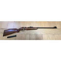 Carabine Manu-Arm 22lr Monocoup avec silencieux