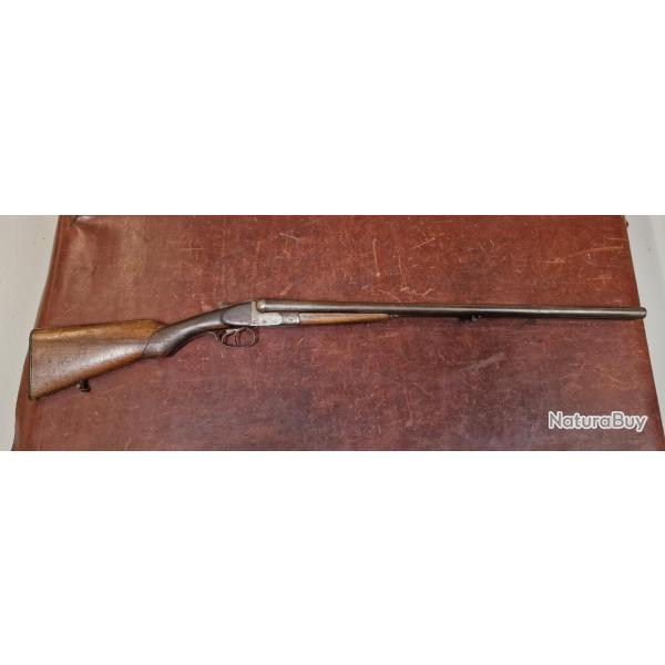 FUSIL JUXTAPOSE ARTISAN STEPHANOIS CAL 12/67 1� SANS PRIX DE RESERVE