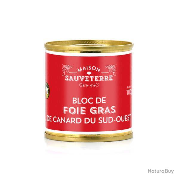 Bloc de foie gras de Canard IGP Sud Ouest - Bo�te de 100g