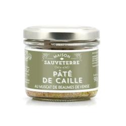 D&eacute;lice de caille au Muscat de Beaumes de Venise - Pot de 90g